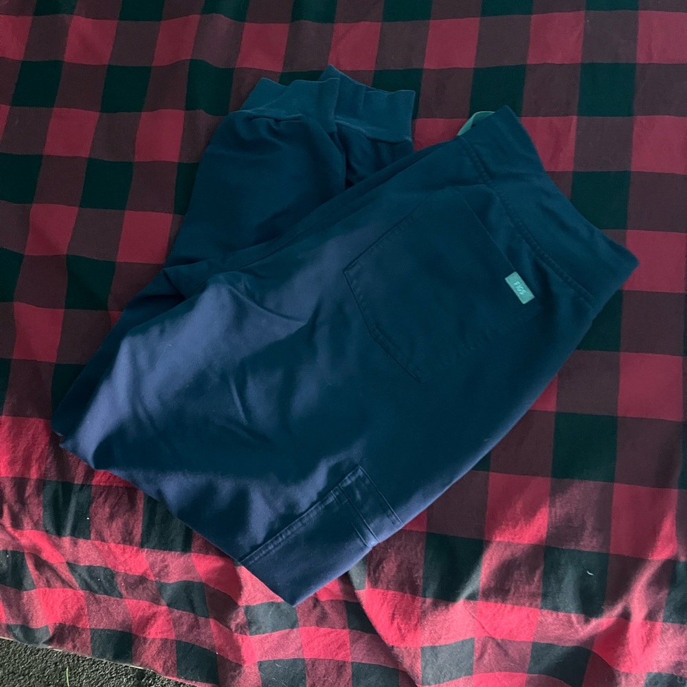 Figs Navy Blue Scrub Pants